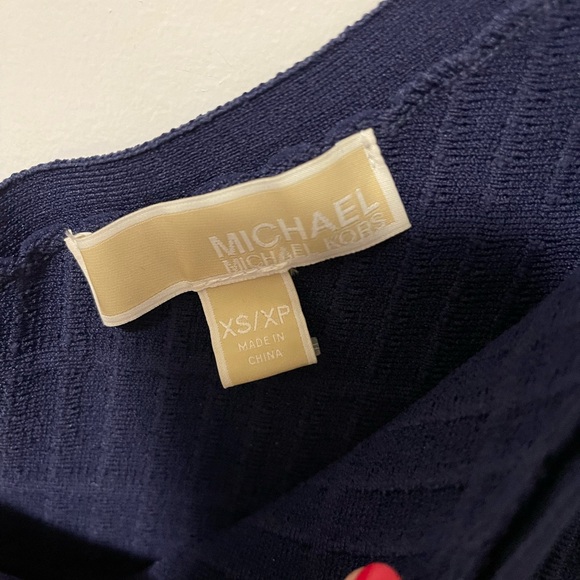 Michael Kors one shoulder knit skater dress - Picture 5 of 6